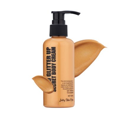 JUICY SKIN CARE Gold Glitter up secret body lotion - Shimmer body lotion