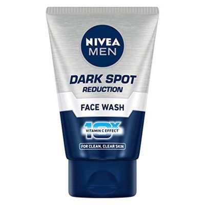 Nivea Men Dark Spot Reduction Face Wash (10x Whitening), 100 ML