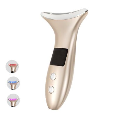 LITOAPH 8 Modes&amp;3 Color Facial-Massager-Device(Gold)