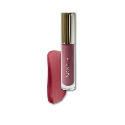 SONELA Your Best Self Peptide Light Natural Plump Lip Gloss (Encourage Yourself, 0.13 Fl oz)