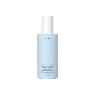 NuFACE Supercharged IonPlex Facial Mist - 3-in-1 Ultra-Fine Hydrating Face Mist &amp; Pore Minimizer with Hyaluronic Acid + IonPlex Technology to Lock in Moisture and Enhance Microcurrent Treatment (5 oz)