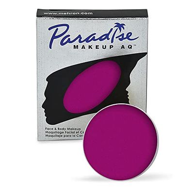Mehron Makeup Paradise Makeup AQ Refill (.25 oz) (Nebula - Neon Purple/Purple UV)