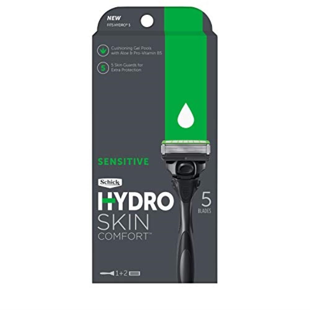 Schick Hydro Skin Comfort Sensitive Razor &amp; 2 Refills, 1Count