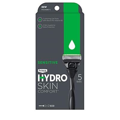 Schick Hydro Skin Comfort Sensitive Razor &amp; 2 Refills, 1Count