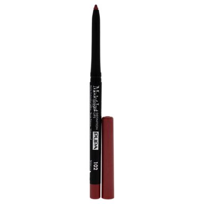 Pupa Made To Last Definition Lips - 102 Soft Rose Milano for Women - 0.012 oz Lip Pencil