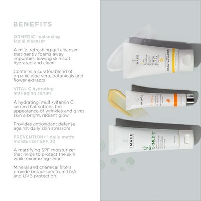 IMAGE Skincare, Ready Set Discover, 3 Piece Introductory Skin Care Regimen