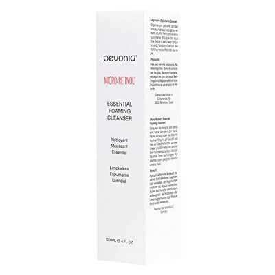 Pevonia Micro-Retinol Essential Foaming Cleanser, 4 Fl Oz