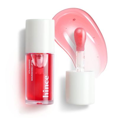 HINCE Vita Barrier Nourishing Lip Oil 01 Kingsberry - Nourishing Lip Moisturizer for Dry Lips, Lip Gloss, Hydrating &amp; Moisturizing Lip Glow Oil, Non-Sticky Long Lasting Lip Oil Gloss
