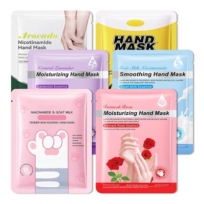 LJYBoBin Hand Mask Moisturizing Gloves 6 Pack,Hydrating Hand Mask for Women,Soft Gloves Hand Mask for Dry Cracked Hands