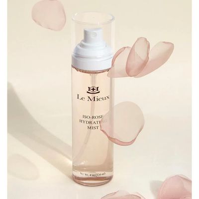 Le Mieux Skincare Iso Rose Hydrating Mist - Hydrating Face Mist with Minerals &amp; Bulgarian Rose Water - Soothing Facial Spray for Calming &amp; Hydrating Irritated, Dry Skin (4 oz / 120 ml)