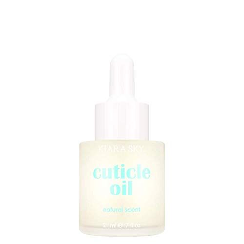 KIARA SKY Hydrating Nail and Cuticle Oil - Stronger Cuticle Nail Oil - Ultra Nourishing Repair Nail Strengthener Oil - Ultimate Nail Growth Oil - Cuticle Oil for Weak Damaged Nails, 7 fl oz (Natural)
