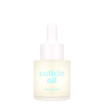 KIARA SKY Hydrating Nail and Cuticle Oil - Stronger Cuticle Nail Oil - Ultra Nourishing Repair Nail Strengthener Oil - Ultimate Nail Growth Oil - Cuticle Oil for Weak Damaged Nails, 7 fl oz (Natural)