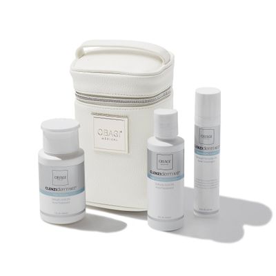 Obagi CLENZIderm M.D. Therapeutic System - 3 Step Acne Treatment System Includes 2% Salicylic Acid (BHA) Cleanser, 2% Salicylic Acid (BHA) Exfoliating Toner, 5% Benzoyl Peroxide (BPO) Acne Treatment