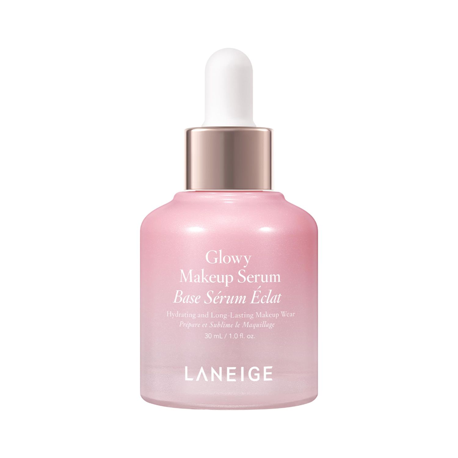 LANEIGE Glowy Makeup Serum: Makeup Primer, Hydrating Face Serum for Visbly Smooth &amp; Glowy Dewy Skin, Highlighting