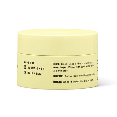 Versed Doctors Visit Instant Resurfacing Face Mask - AHA, BHA and Enzyme Exfoliating Mask Helps Reduce Hyperpigmentation - Smooth and Moisturize Skin with Vitamin C - Vegan (1.7 fl oz)