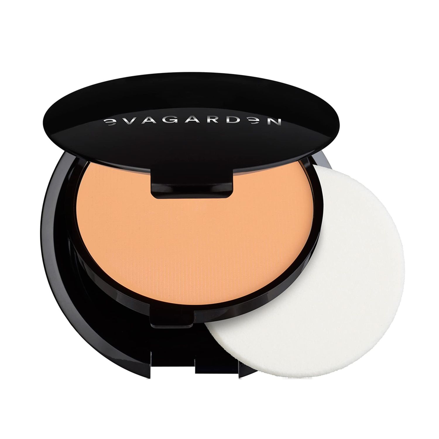 Luv Me Care EVAGARDEN Smoothing Effect Foundation - Suitable for All Skin Types - Creamy Texture Results in Powdery Application - Matte, Satin Finish - Adheres Perfectly - 514 Honey Beige - 0.31 oz