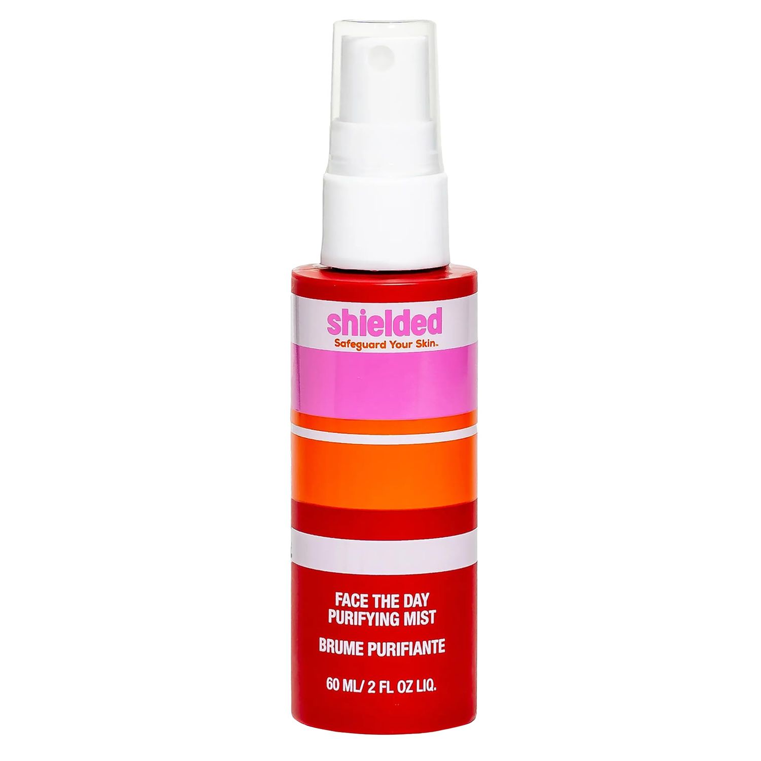 Shielded Face The Day Purifying Mist, Hydrating Facial Spray, The Perfect On-The-Go Moisturizer &amp; Daily Skincare Moisturizing Companion, Rejuvenates &amp; Hydrates Skin