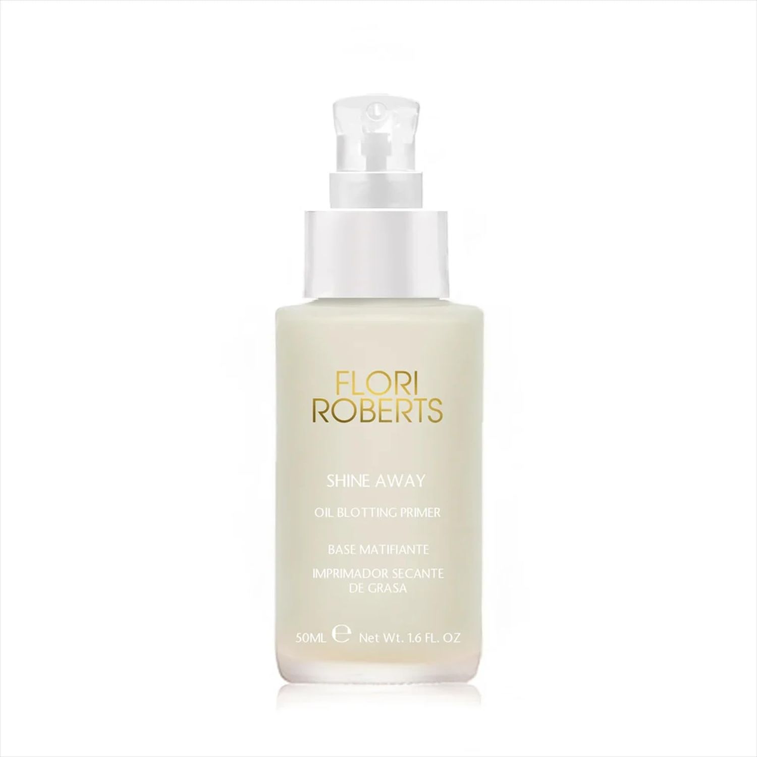 Shine Away Oil Blotting Primer by Flori Roberts, Long Lasting Oil and Shine Control, Flawless Complexion for Women of Color or Darker Skin Tones