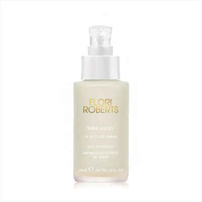 Shine Away Oil Blotting Primer by Flori Roberts, Long Lasting Oil and Shine Control, Flawless Complexion for Women of Color or Darker Skin Tones