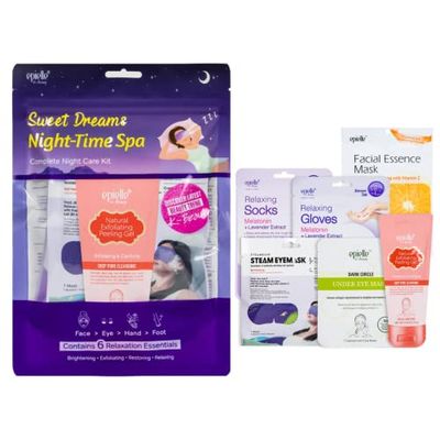 Sweet Dream Night Time Spa Kits | Luxury Spa Gift Sets for Relaxation | Includes Spa Day Essentials | Perfect Beauty Gift for Pampering &amp; Self-Care | Korean Skincare