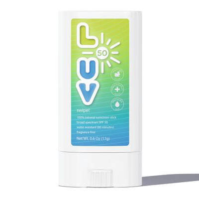 L-UV Swipe! SPF 50 Mineral Sunscreen Stick, Broad-Spectrum Protection Against UVA &amp; UVB Rays, Perfect For Everyday Activities &amp; Outdoor Adventures, Clear and Lightweight Sun Protection