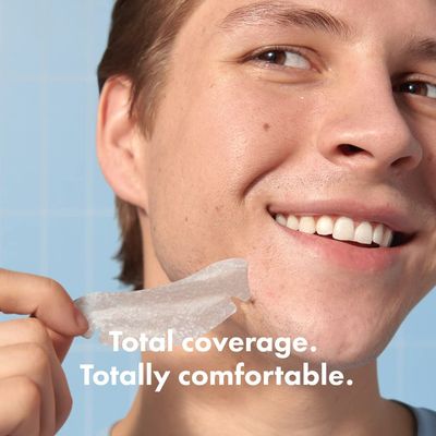 Hero Cosmetics Mighty Patch Chin Patch - XL Contoured Hydrocolloid Chin Patch for Blemishes and Pimples - Non-Irritating (10 Count)
