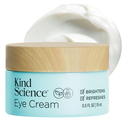 Kind Science by Ellen DeGeneres Eye Cream - Under Eye Cream to Refresh Eyes - Hydrating Eye Cream for Wrinkles Noticably Smooths &amp; Moisturizes - Anti Aging Eye Cream for Women, Paraben Free, 0.5 fl oz