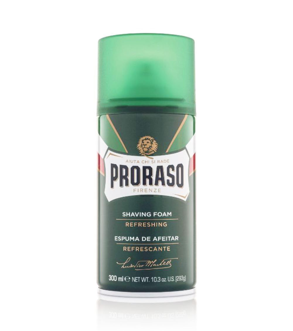 Proraso Shaving Foam, Refreshing and Toning, 10.3 Oz