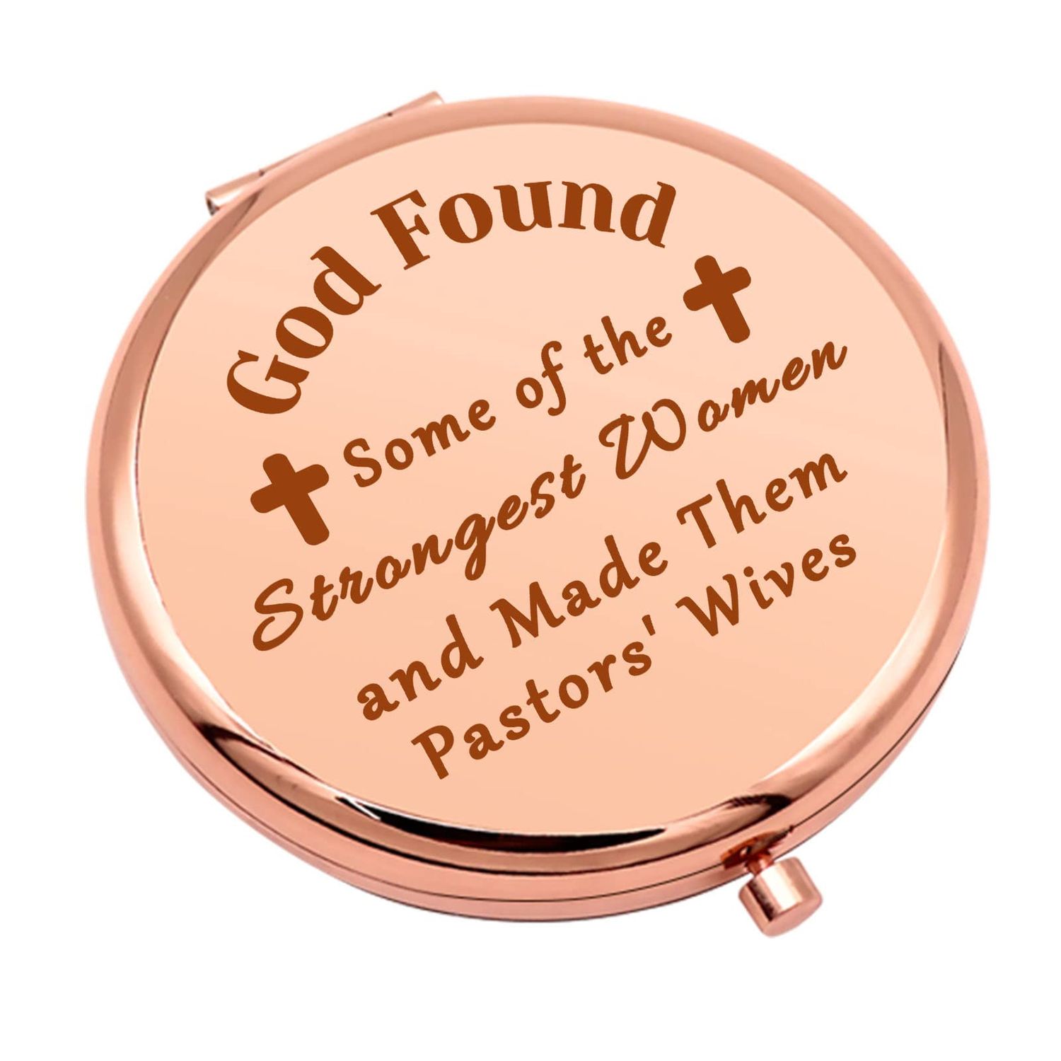 Pastors Wife Gift Thanks You Gift Religious Gift for Women Compact Mirror for Minister&#39;s Wife Pastor Wife Appreciation Gifts Pocket Makeup Mirror Mother&#39;s Day Birthday Gifts