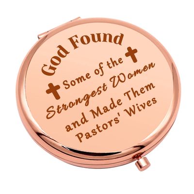 Pastors Wife Gift Thanks You Gift Religious Gift for Women Compact Mirror for Minister&#39;s Wife Pastor Wife Appreciation Gifts Pocket Makeup Mirror Mother&#39;s Day Birthday Gifts