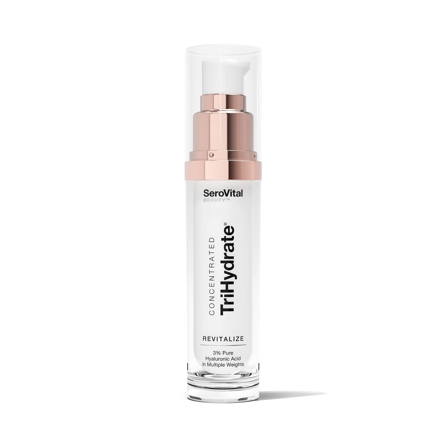 SeroVital TriHydrate - 3% Hyaluronic Acid Serum for Anti-Aging &amp; Hydration - Plump &amp; Firm Skin in 28 Days