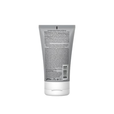 Yes To Tomatoes Clear Skin Detoxifying Charcoal Deep Cleansing Scrub 3.5 Oz, For All Skin Types To Deep Clean &amp; Purify Skin, Vegan With 96% Natural Ingredients