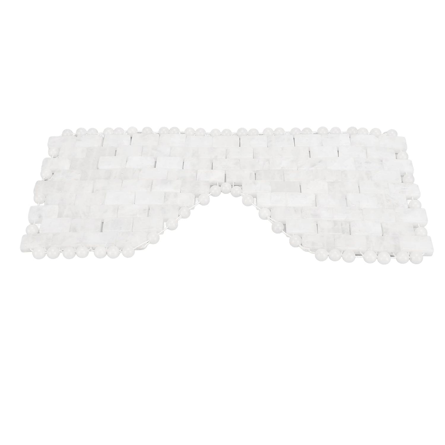 Quartz Sleep Mask White Jade Stones Anti Wrinkle Massage Eye Mask