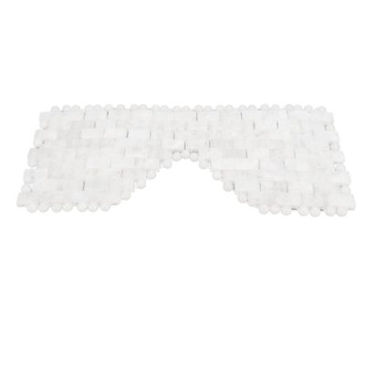 Quartz Sleep Mask White Jade Stones Anti Wrinkle Massage Eye Mask