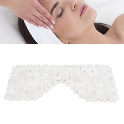 Quartz Sleep Mask White Jade Stones Anti Wrinkle Massage Eye Mask