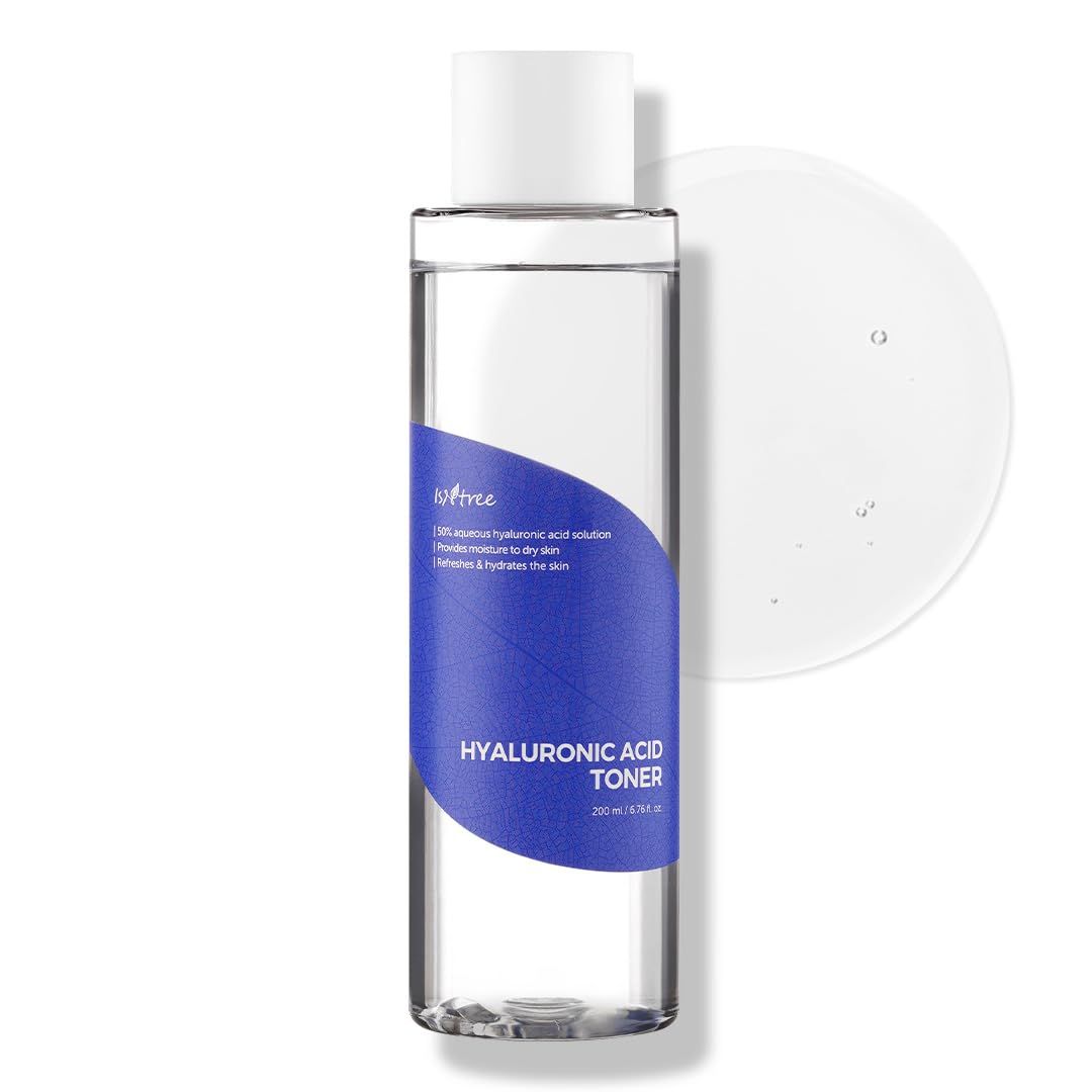IsNtree Hyaluronic Acid Toner 200ml 6.76 fl.oz | Provides moisture to dry skin | Refreshes &amp; hydrates the skin | Korean Skincare