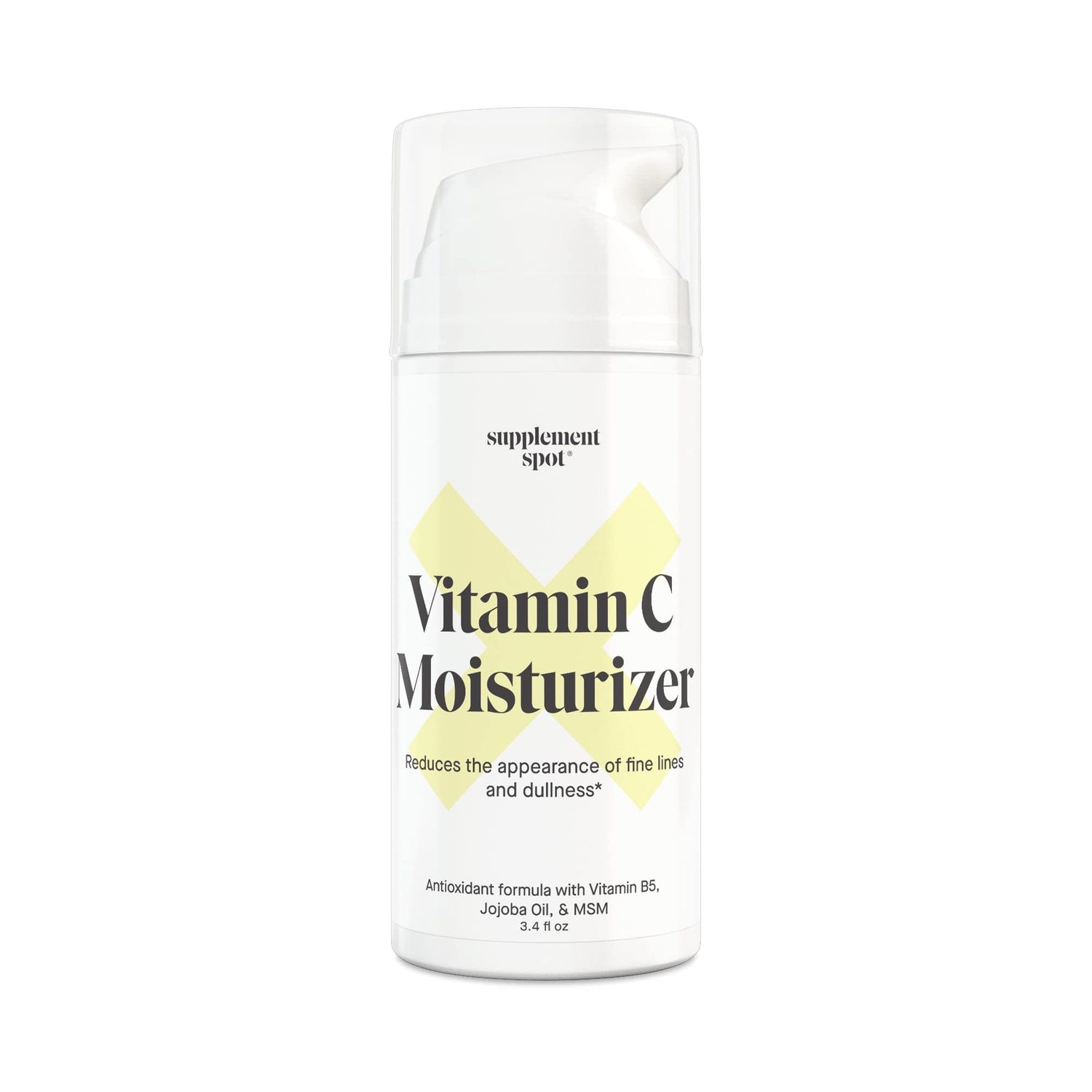 Supplement Spot Antioxidant C Moisturizer - Revitalizing Vitamin Lotion w/Vitamin E Oil &amp; Jojoba Oil - Vitamin Face Moisturizer For Dark Spots, Fine Lines &amp; Wrinkles - Suitable For All Skin Types