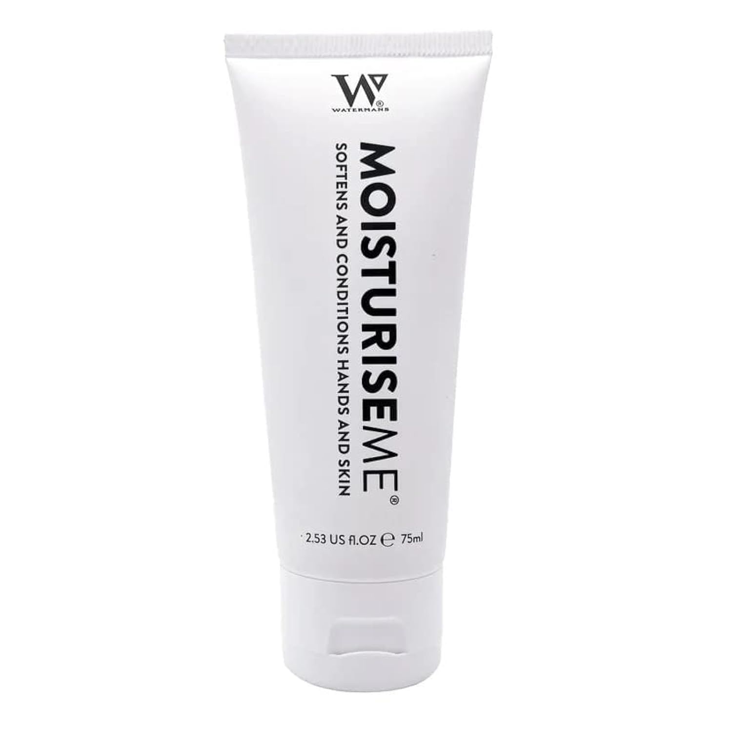 Watermans MoisturiseMe softens and conditions hands and skin, Hand cream with Allantoin, Cupuacu butter, Shea butter, Almond Oil and Cocoa butter great for sore cracked working hands. UK made