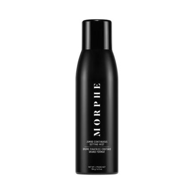 Morphe Jumbo Continuous Setting Spray - Micro-Fine Setting Spray for Makeup with a Radiant Finish - Helps Makeup Resist Caking or Fading &amp; Increases Wear of Foundation (6.5 fl oz)
