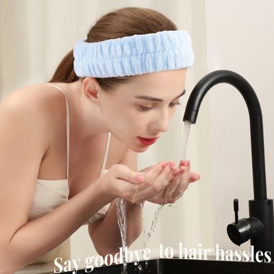 Teenitor Spa Headband, Skin Care Headband, Fluffy Facial Makeup Headband, 3 Pieces Makeup Headband for Washing Face