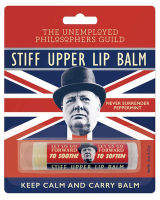Winston Churchill Stiff Upper Lip Balm, Peppermint Flavored - Cruelty-Free and Made in the USA from Natural and Imported Ingredients