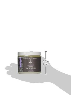 Soothing Touch Herbal Salt Scrub, Lavender - 20 Oz