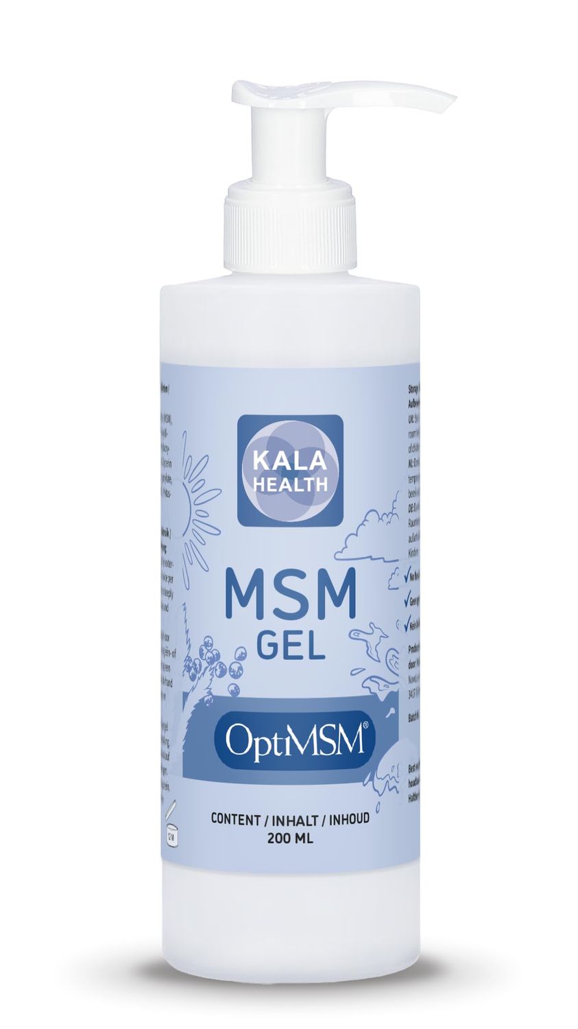 Opti MSM Skin and Facial Gel Lotion - The #1 MSM Gel for Quickly Soothing Joints and Muscles, and Improving Skin Condition- Achieves Soft, Smooth Healthy Skin
