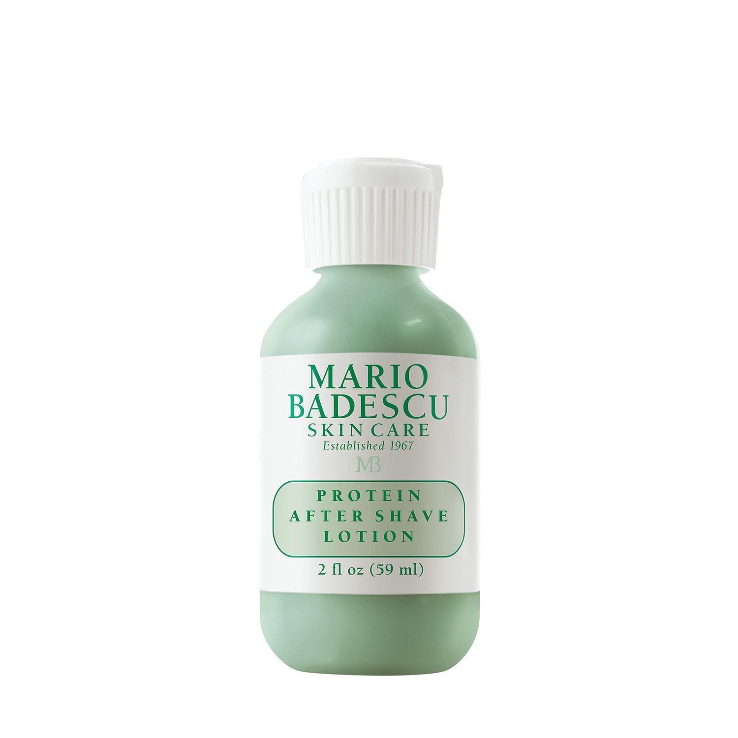 Mario Badescu Protein After Shave Lotion for Combination, Oily and Sensitive Skin | Lightweight Moisturizer that Minimizes Razor Burn and Ingrown Hairs |Formulated with Oatmeal &amp; Allantoin| 2 FL OZ