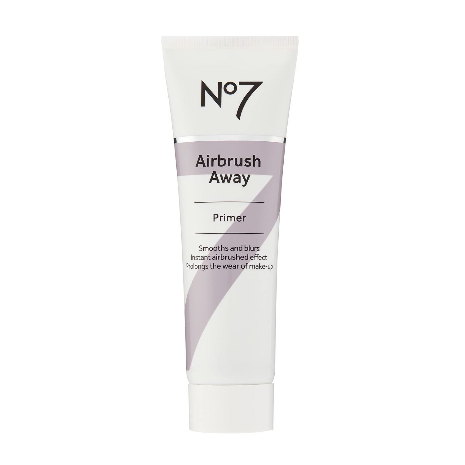 No7 Airbrush Away Primer - Hydrating Makeup Primer With Hyaluronic Acid for Face - Smooths Appearance of Fine Lines &amp; Wrinkles for Seamless Makeup Application (30ml)