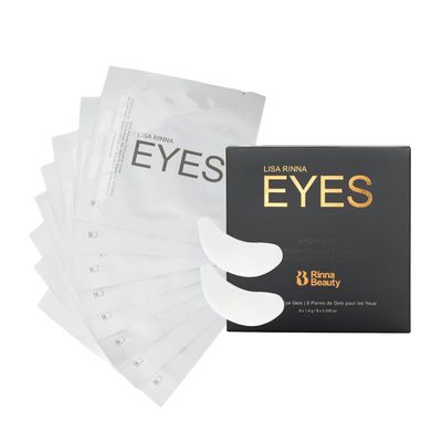 Rinna Beauty Bright Eyes Cooling Under Eye Gel Patches - Reduces Puffy Eyes and Dark Circles, For Men &amp; Women - Vegan, Cruelty-Free, Paraben-Free, Sulfate-Free &amp; Phthalate-Free - 8 pairs - 1 count