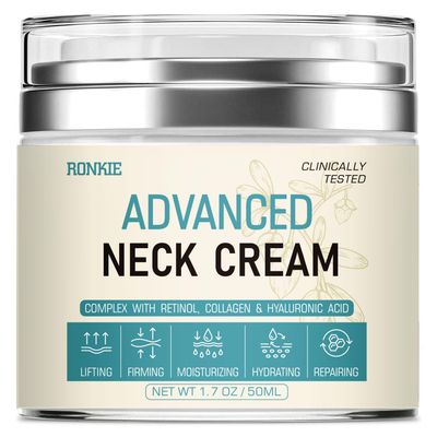 Neck Cream for Tightening Firming: Instant Face Lift Cream - Wrinkle Cream for Women- Anti Wrinkle Cream with Retinol Collagen &amp; Hyaluronic Acid - Lifting, Firming &amp; Hydrating - 1.7 FL OZ