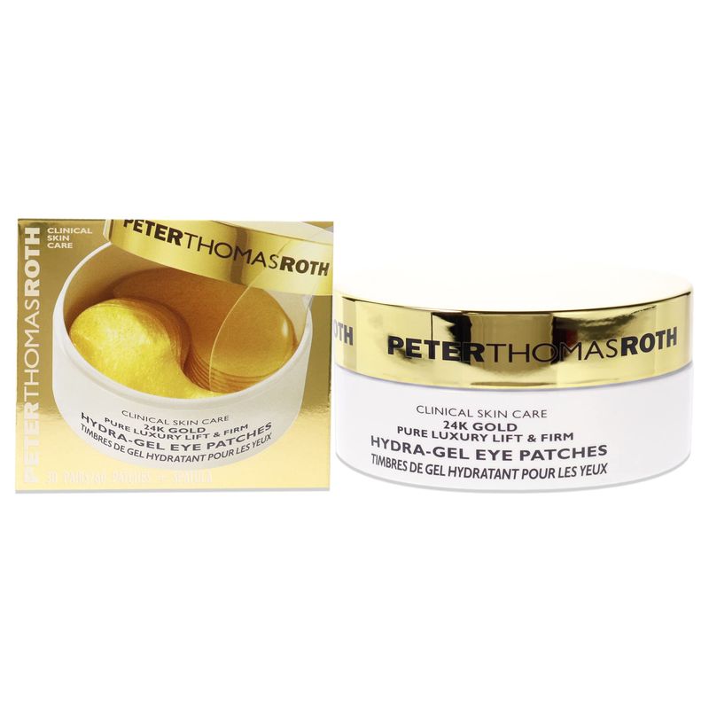 Peter Thomas Roth | 24K Gold Pure Luxury Lift &amp; Firm Hydra-Gel Eye Patches | Anti-Aging Under-Eye Patches, Help Lift and Firm the Look of the Eye Area