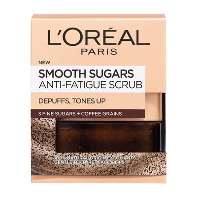 L'oreal Paris Skin Care Pure Sugar Face Scrub With Kona Coffee To Instantly Resurface &amp; Energize for Soft Glowing Skin, 1.7 Ounce