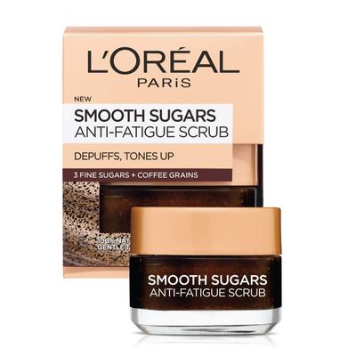 L&#39;oreal Paris Skin Care Pure Sugar Face Scrub With Kona Coffee To Instantly Resurface &amp; Energize for Soft Glowing Skin, 1.7 Ounce
